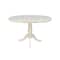 International Concepts Round 36 in Rd Top Pedestal Table, 12 in Leaf, 28.9 inH, Dining Height, Unfinished, 36 W, 36 L K-36RXT - alternate 9